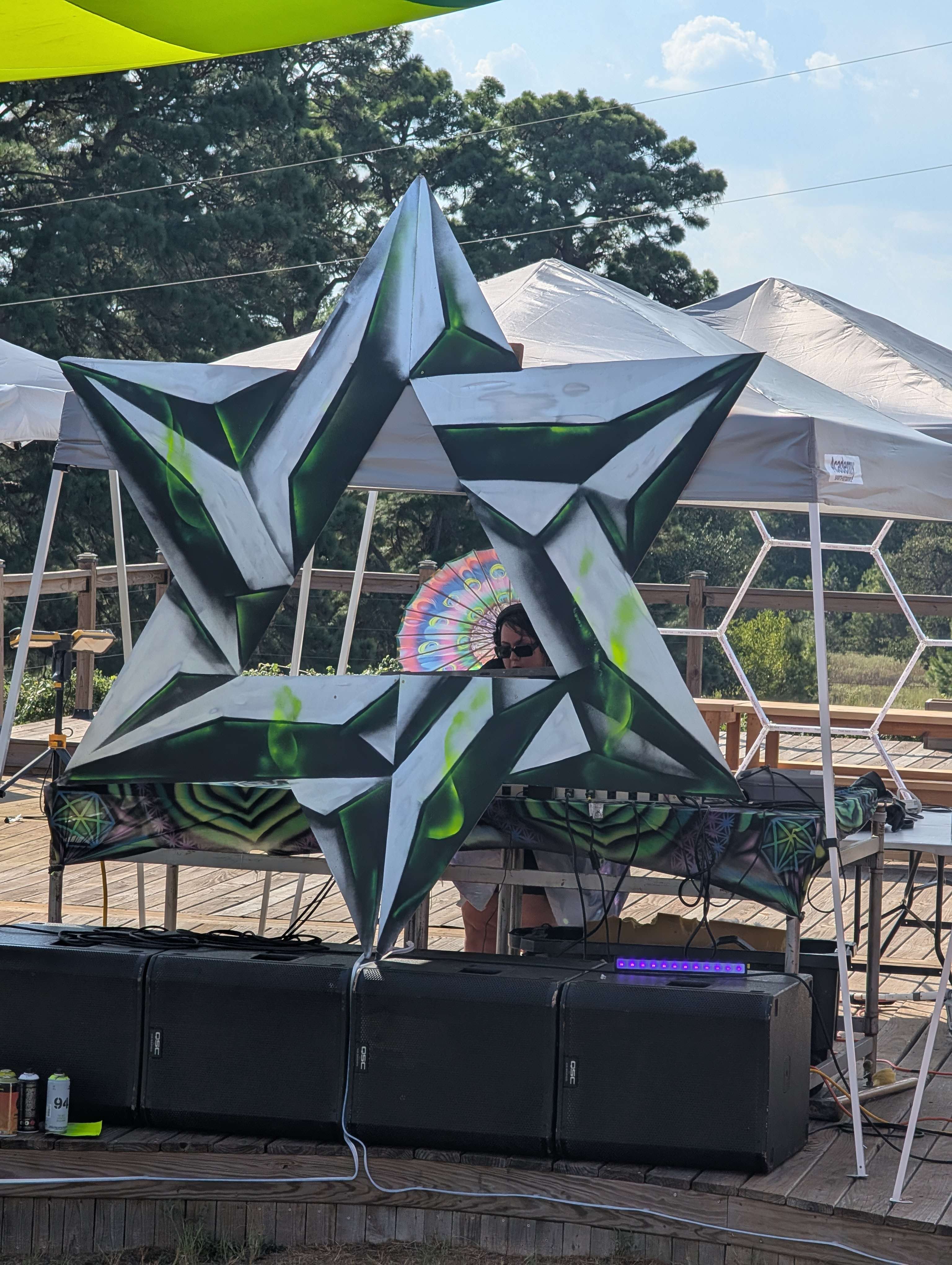 Ilumina Festival Stage - Daytime setup